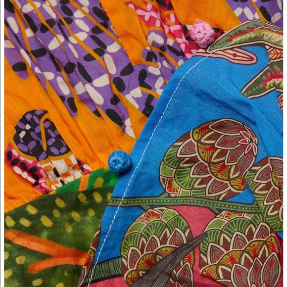 🥭 FARM Rio Mix Prints Sleeveless Tie Back Top - Picture 8 of 8